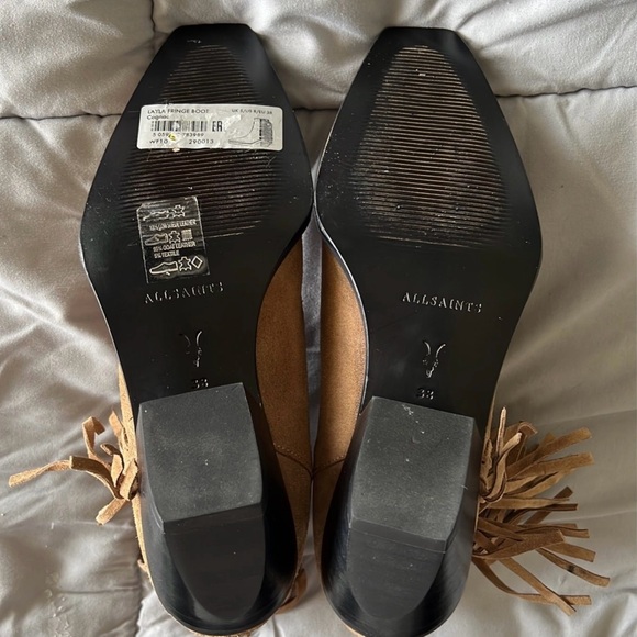 allsaints Layla fringe boot - Picture 7 of 10
